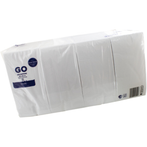 Duni Servietten, 1/8 Falz, 3-lagig, 40 x 40 cm, weiss, 250 St Duni Servietten, 1/8 Falz, 3-lagig, 40 x 40 cm, weiss, 250 St