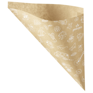 Easy Edition Spitztüte 20 x 20 cm FSC, Pack zu 100 Stück