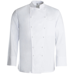 Workfashion Koch- und Bäckerbluse Langarm XL weiss