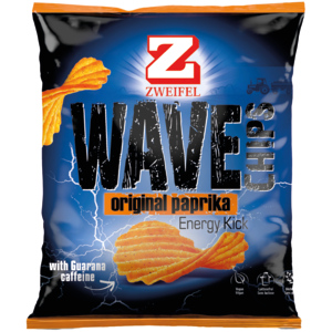 Zweifel Wave Chips Energy, Paprika, 120 g Zweifel Wave Chips Energy, Paprika, 120 g