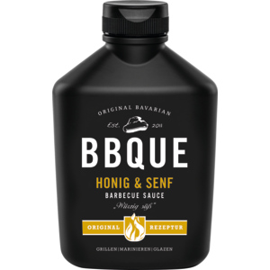 BBQUE BBQ Sauce Honig & Senf, 400 ml