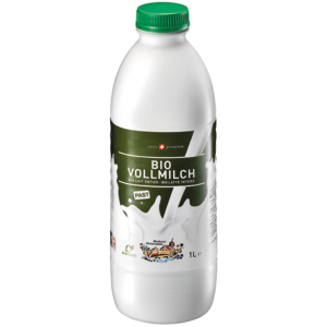 Biedermann Bio Vollmilch 3,8%, pasteurisiert, 1 l Biedermann Bio Vollmilch 3,8%, pasteurisiert, 1 l