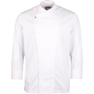 Workfashion Kochjacke Langarm, mit Druckknopf, M weiss Workfashion Kochjacke Langarm, mit Druckknopf, M weiss