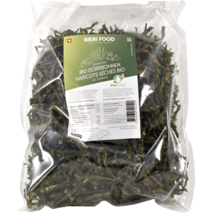 Bieri Bio Knospe Suisse Dörrbohnen, 500 g Bieri Bio Knospe Suisse Dörrbohnen, 500 g