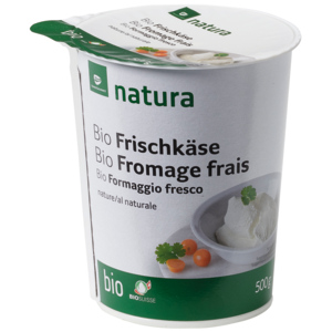 Natura Bio Frischkäse, 500 g