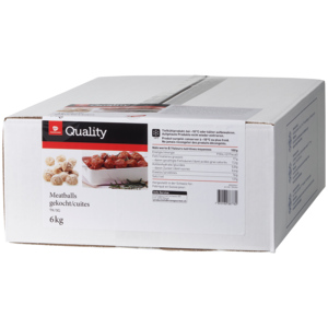 Quality Meatballs gekocht, tiefgekühlt, 6 kg