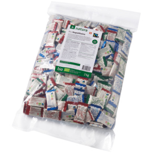Natura Bio, Fairtrade, Max Havelaar,Napolitains, assortiert, ca. 400 x 5 g