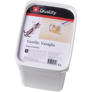 Quality Glace Vanille, 4 l