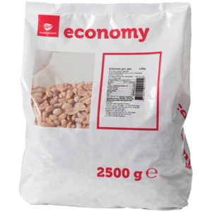 Economy Erdnüsse, gesalzen, geröstet, 2,5 kg