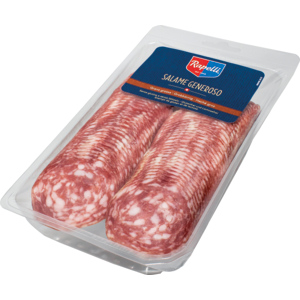 Rapelli Salami Nostrano, geschnitten, ca. 550 g Rapelli Salami Nostrano, geschnitten, ca. 550 g