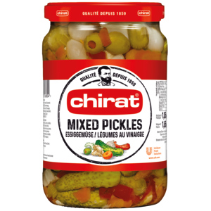 Chirat Mixed Pickles, 4 x 1,65 kg Chirat Mixed Pickles, 4 x 1,65 kg