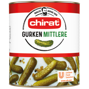 Chirat Gurken, mittlere, 2,8 kg Chirat Gurken, mittlere, 2,8 kg