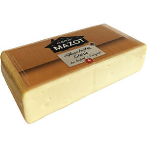 Cremo Mazot IP-SUISSE Raclette, eckig, 1/2 Laib ca. 3 kg Cremo Mazot IP-SUISSE Raclette, eckig, 1/2 Laib ca. 3 kg