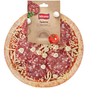 Hilcona Steinofen-Pizza Salame, 410 g Hilcona Steinofen-Pizza Salame, 410 g