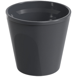 Kaffee Mehrwegbecher grau, 2 dl