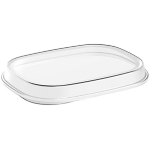 Mehrweg Deckel zu Menubox grau, 1100 ml