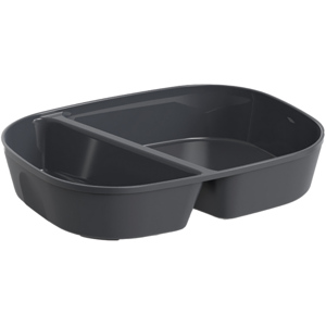 Mehrweg Menubox 2-teilig grau, 330/360 ml Mehrweg Menubox 2-teilig grau, 330/360 ml
