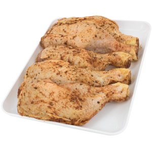Poulet-Schenkel mit Gelenkschnitt, gewürzt, 230-250 g, ca. 2,5 kg Poulet-Schenkel mit Gelenkschnitt, gewürzt, 230-250 g, ca. 2,5 kg