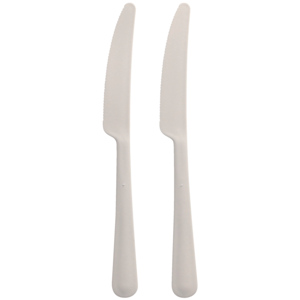 Mehrweg Messer 19,7 cm Bio PP Pack zu 10 Stück