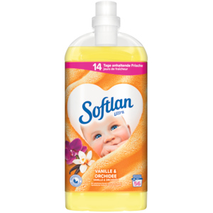 Softlan Gewebeveredler Vanille & Orchidee, 2 x 1,3 l Softlan Gewebeveredler Vanille & Orchidee, 2 x 1,3 l