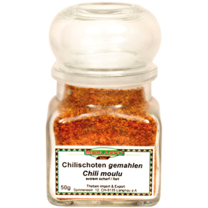 Merlasco Chilischoten gemahlt extrem scharf 50g