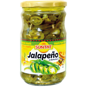 Suntat Jalapeño in Scheiben, 640 g