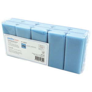 Padschwamm mit Griffleiste, 150 x 70 x 43 mm, kratzfrei, blau - blau, 10 St Padschwamm mit Griffleiste, 150 x 70 x 43 mm, kratzfrei, blau - blau, 10 St