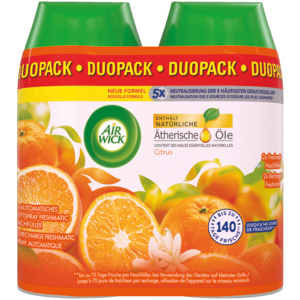 Air Wick Freshmatic Citrusfrisch, Refill, 2 x 250 ml Air Wick Freshmatic Citrusfrisch, Refill, 2 x 250 ml