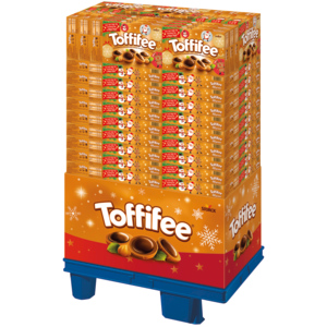 Display Toffifee Weihnachtshülse, 84 Stück zu 400 g Display Toffifee Weihnachtshülse, 84 Stück zu 400 g