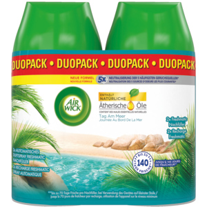 Airwick Freshmatic Tag am Meer, Refill, 2 x 250 ml