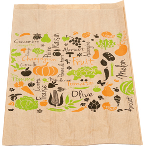 Früchtebeuel Kraftpapier, 140 x 70 x 260 mm, Pack zu 200 Stück Früchtebeuel Kraftpapier, 140 x 70 x 260 mm, Pack zu 200 Stück