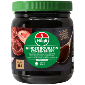 Hügli Premium Rindsbouillon Konzentrat, 540 g Hügli Premium Rindsbouillon Konzentrat, 540 g
