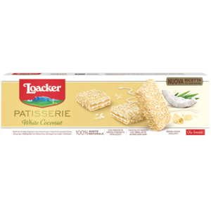 Loacker Patisserie White Coconut, 100 g