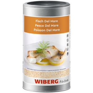 Wiberg Fisch Del Mare Würzmischung mit Meersalz, 1 kg