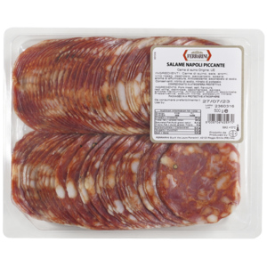 Ferrarini Salame Napoli piccante, geschnitten, Europa, 500 g Ferrarini Salame Napoli piccante, geschnitten, Europa, 500 g