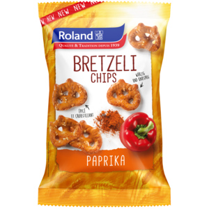 Roland Bretzeli Chips Paprika, 180 g