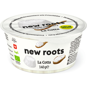 New Roots La Cotta, Frischkäse vegan, bio, 140 g