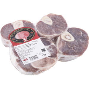 Swiss Quality Veal Haxen hintere, tiefgekühlt, 4 x 4 x ca. 300 g