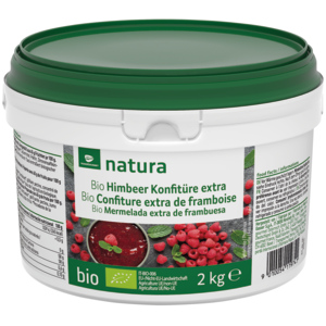 Natura Bio Himbeere Konfitüre, 2 kg Natura Bio Himbeere Konfitüre, 2 kg