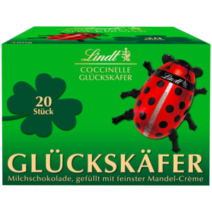 Lindt Glückskäfer, 6 x 20 x 19 g