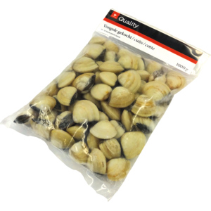 Quality MSC Vongole, gekocht, tiefgekühlt, 1 kg Quality MSC Vongole, gekocht, tiefgekühlt, 1 kg