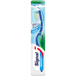 Signal Zahnbürste Antiplaque SensiSoft Care + Clean, 3 St Signal Zahnbürste Antiplaque SensiSoft Care + Clean, 3 St