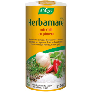 Herbamare Bio Knospe Spicy Kräutersalz, 250 g Herbamare Bio Knospe Spicy Kräutersalz, 250 g