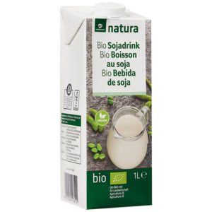 Natura Bio Sojadrink, UHT, ungesüsst, 1 l