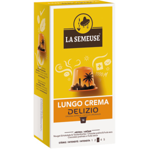 La Semeuse Delizio Lungo Crema Kapseln, 16 Stück La Semeuse Delizio Lungo Crema Kapseln, 16 Stück