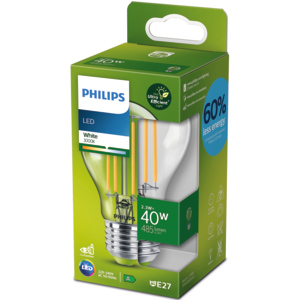 Philips LED Kolben 40W E27 klar WW UE Philips LED Kolben 40W E27 klar WW UE