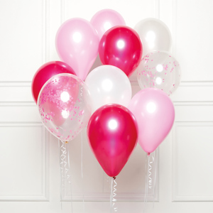 DIY Balloon-Set Pink, 10 Stück