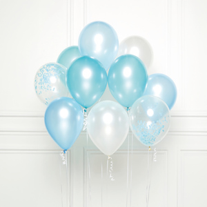 DIY Balloon-Set Blau, 10 Stück