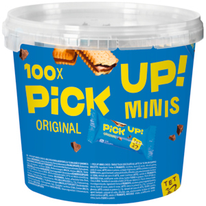 Bahlsen Pick Up Minis Choco, Vorratsdose, 100 Stück Bahlsen Pick Up Minis Choco, Vorratsdose, 100 Stück