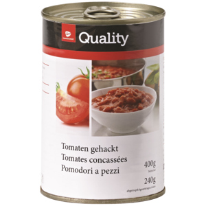 Quality Pomodori a pezzi, 12 x 400 g